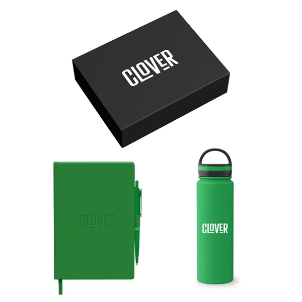 Gift Set includesBRP920 - SMALL JOURNAL GIFT BOX  BOTTLE FITBRST3203... from ASI 88660 Spector & Co.