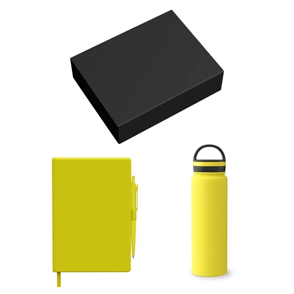 Gift Set includesBRP920 - SMALL JOURNAL GIFT BOX  BOTTLE FITBRST3203... from ASI 88660 Spector & Co.