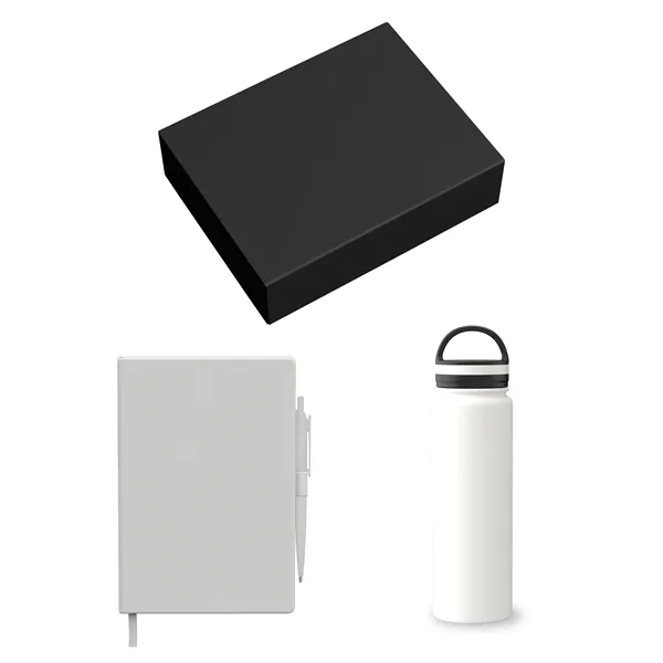 Gift Set includesBRP920 - SMALL JOURNAL GIFT BOX  BOTTLE FITBRST3203... from ASI 88660 Spector & Co.