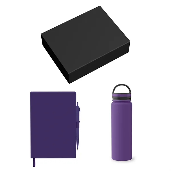 Gift Set includesBRP920 - SMALL JOURNAL GIFT BOX  BOTTLE FITBRST3203... from ASI 88660 Spector & Co.