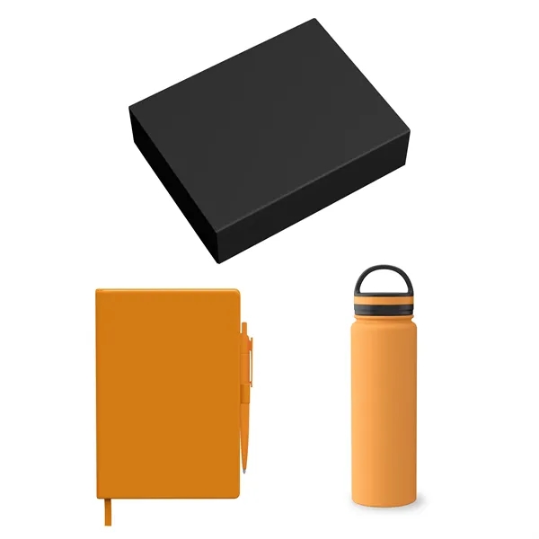 Gift Set includesBRP920 - SMALL JOURNAL GIFT BOX  BOTTLE FITBRST3203... from ASI 88660 Spector & Co.