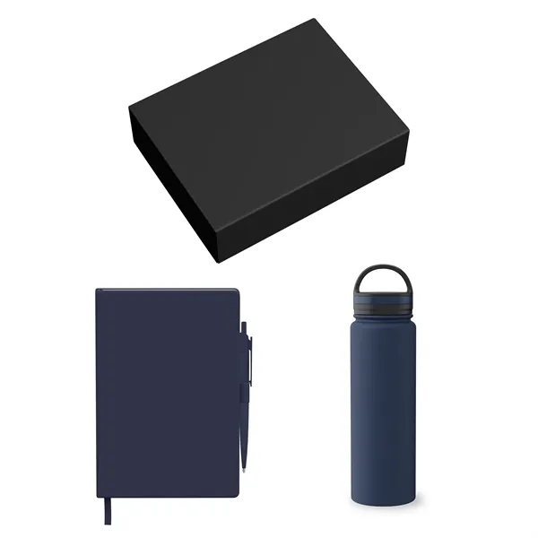 Gift Set includesBRP920 - SMALL JOURNAL GIFT BOX  BOTTLE FITBRST3203... from ASI 88660 Spector & Co.