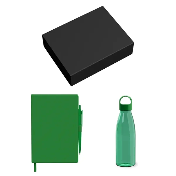 Gift Set includesBRP920 - SMALL JOURNAL GIFT BOX  BOTTLE FITBRST3203... from ASI 88660 Spector & Co.