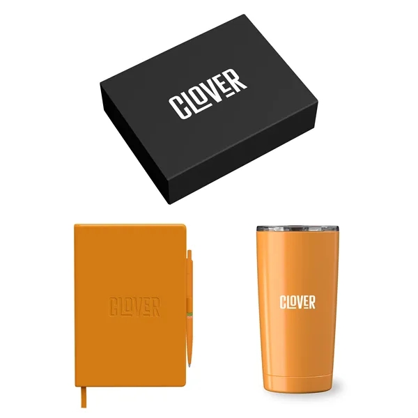 Gift Set includesBRP921 - SMALL JOURNAL GIFT BOX  TUMBLER CUTOUTBRST3204... from ASI 88660 Spector & Co.