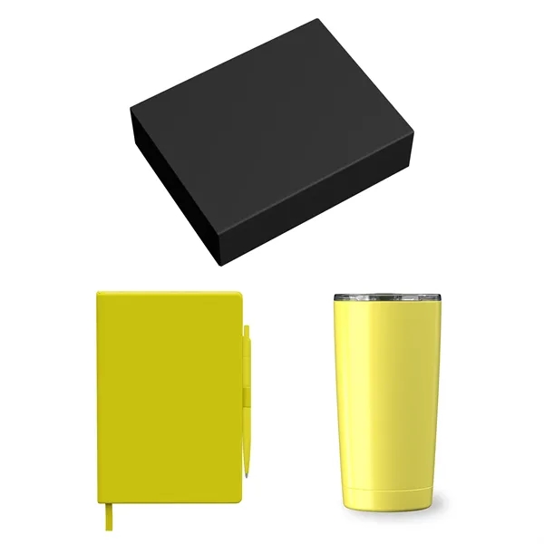 Gift Set includesBRP921 - SMALL JOURNAL GIFT BOX  TUMBLER CUTOUTBRST3204... from ASI 88660 Spector & Co.