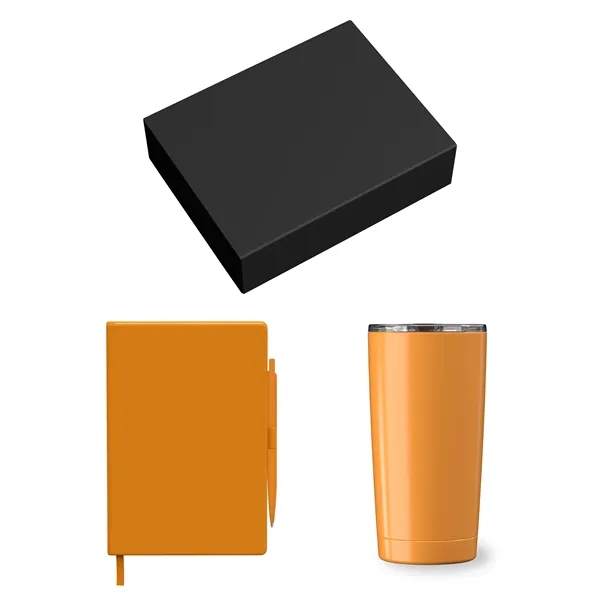 Gift Set includesBRP921 - SMALL JOURNAL GIFT BOX  TUMBLER CUTOUTBRST3204... from ASI 88660 Spector & Co.