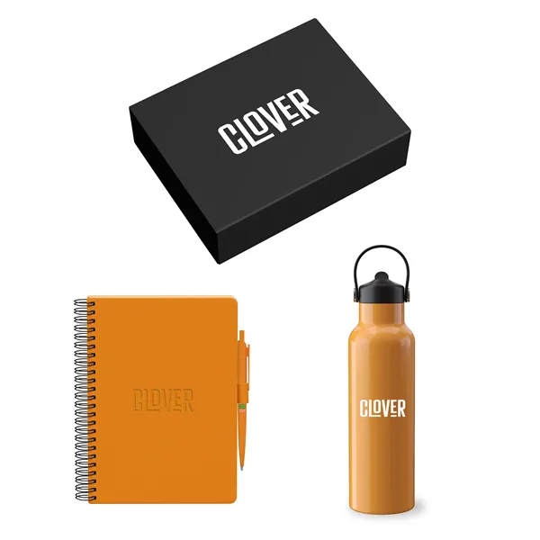 Gift Set includesBRP920 - SMALL JOURNAL GIFT BOX  BOTTLE FITBRST3204... from ASI 88660 Spector & Co.