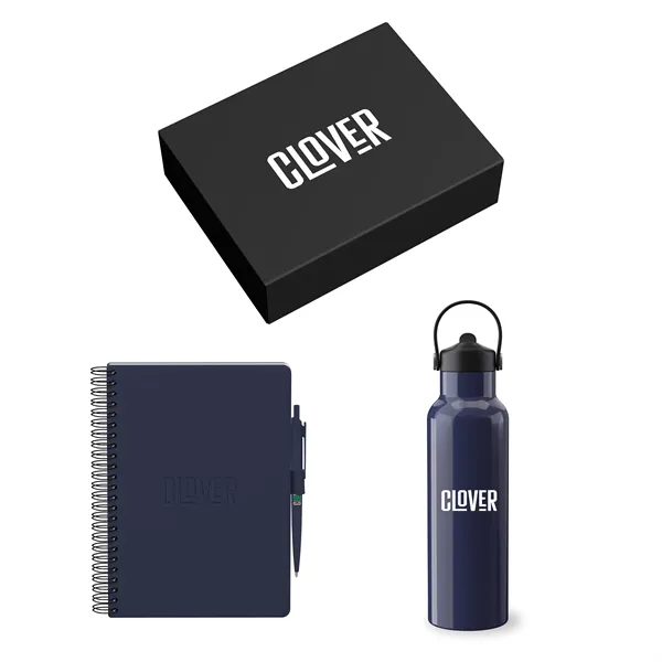 Gift Set includesBRP920 - SMALL JOURNAL GIFT BOX  BOTTLE FITBRST3204... from ASI 88660 Spector & Co.