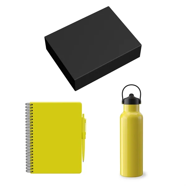 Gift Set includesBRP920 - SMALL JOURNAL GIFT BOX  BOTTLE FITBRST3204... from ASI 88660 Spector & Co.