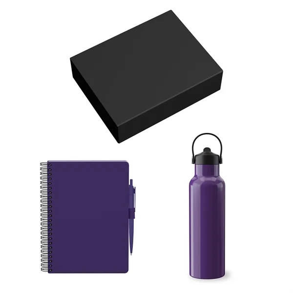 Gift Set includesBRP920 - SMALL JOURNAL GIFT BOX  BOTTLE FITBRST3204... from ASI 88660 Spector & Co.