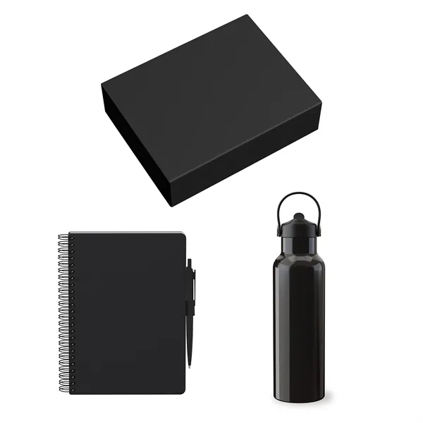 Gift Set includesBRP920 - SMALL JOURNAL GIFT BOX  BOTTLE FITBRST3204... from ASI 88660 Spector & Co.