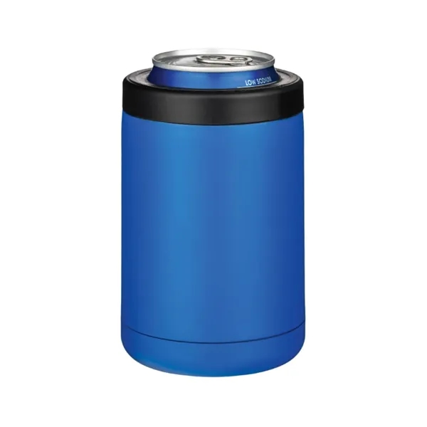 2-in-1 stainless steel insulated can holder and tumbler plus 1 color... from ASI 37218 Athena Promo (tm)