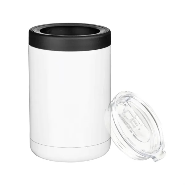 2-in-1 stainless steel insulated can holder and tumbler plus 1 color... from ASI 37218 Athena Promo (tm)