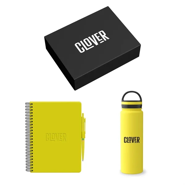 Gift Set includesBRP920 - SMALL JOURNAL GIFT BOX  BOTTLE FITBRST3204... from ASI 88660 Spector & Co.