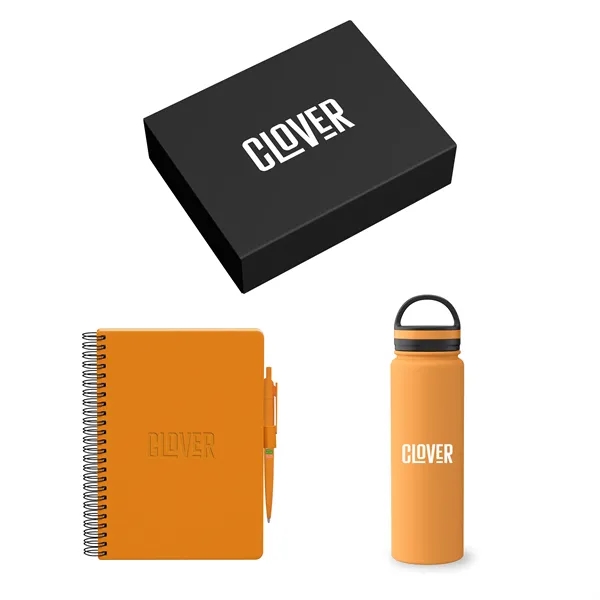 Gift Set includesBRP920 - SMALL JOURNAL GIFT BOX  BOTTLE FITBRST3204... from ASI 88660 Spector & Co.