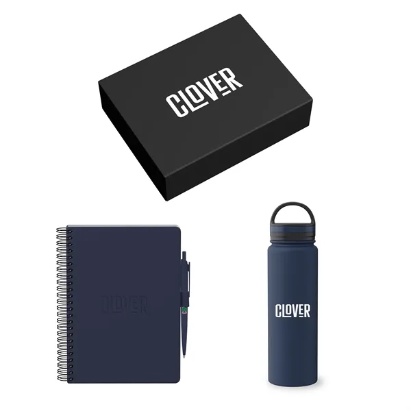 Gift Set includesBRP920 - SMALL JOURNAL GIFT BOX  BOTTLE FITBRST3204... from ASI 88660 Spector & Co.