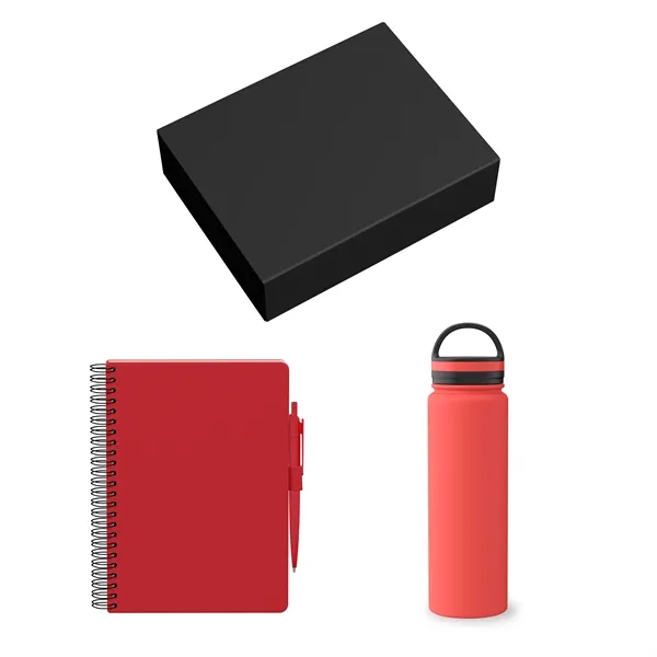 Gift Set includesBRP920 - SMALL JOURNAL GIFT BOX  BOTTLE FITBRST3204... from ASI 88660 Spector & Co.