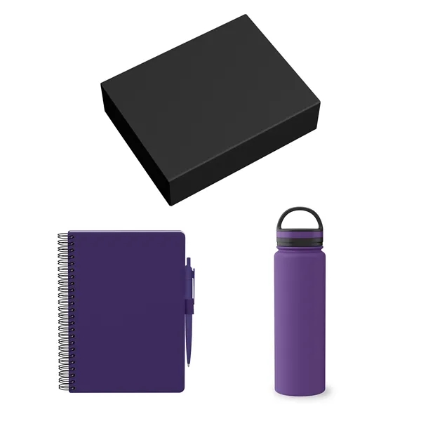 Gift Set includesBRP920 - SMALL JOURNAL GIFT BOX  BOTTLE FITBRST3204... from ASI 88660 Spector & Co.