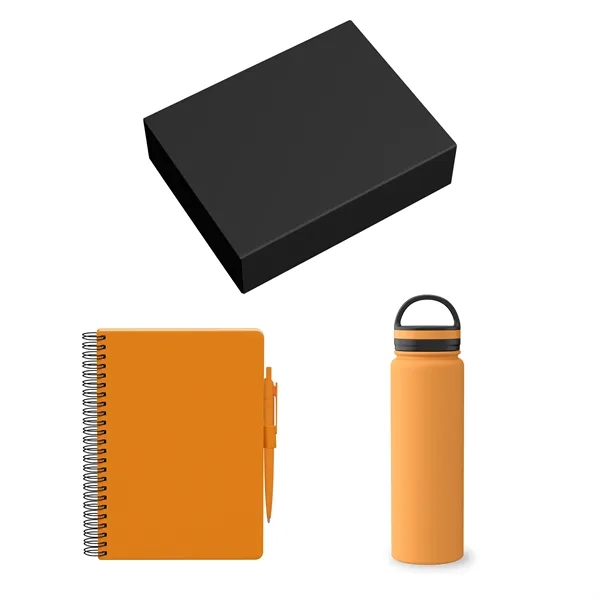 Gift Set includesBRP920 - SMALL JOURNAL GIFT BOX  BOTTLE FITBRST3204... from ASI 88660 Spector & Co.