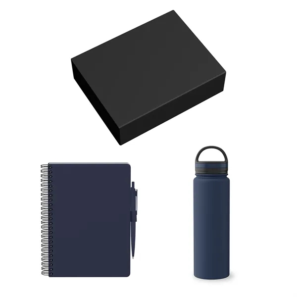 Gift Set includesBRP920 - SMALL JOURNAL GIFT BOX  BOTTLE FITBRST3204... from ASI 88660 Spector & Co.