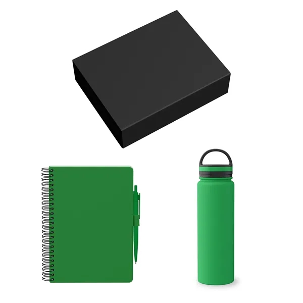 Gift Set includesBRP920 - SMALL JOURNAL GIFT BOX  BOTTLE FITBRST3204... from ASI 88660 Spector & Co.