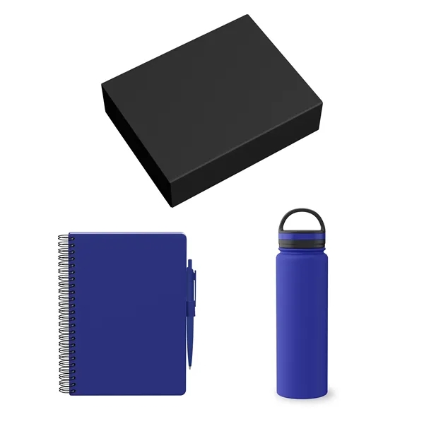 Gift Set includesBRP920 - SMALL JOURNAL GIFT BOX  BOTTLE FITBRST3204... from ASI 88660 Spector & Co.