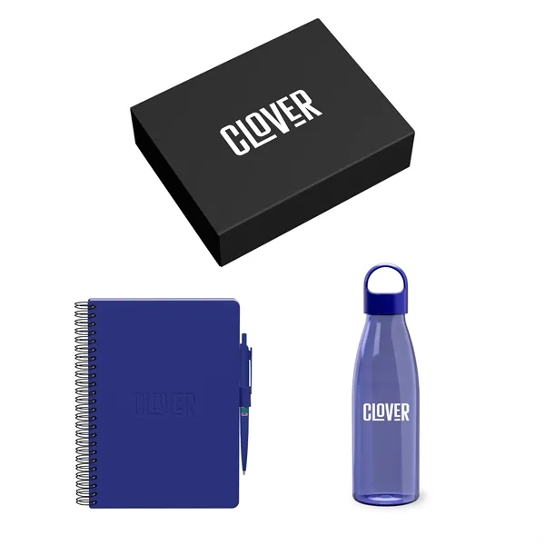 Gift Set includesBRP920 - SMALL JOURNAL GIFT BOX  BOTTLE FITBRST3204... from ASI 88660 Spector & Co.