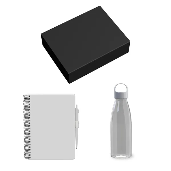 Gift Set includesBRP920 - SMALL JOURNAL GIFT BOX  BOTTLE FITBRST3204... from ASI 88660 Spector & Co.