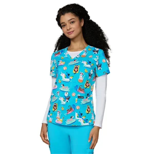 Koi Basics Women's Leslie Scrub Top... from ASI 86018 Scrub Authority
