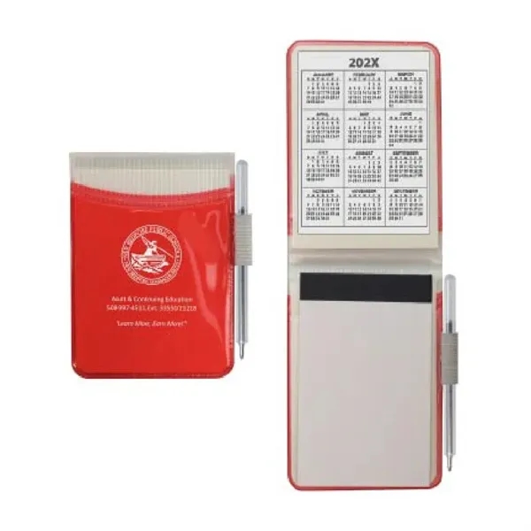 Hard cover memo book with 30-page pad and matching pen.... from ASI 83770 Royal Industries / The Royal Line