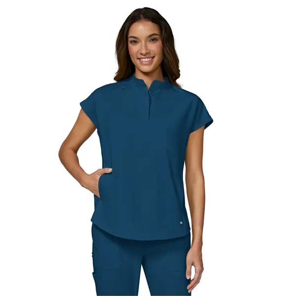 Next Gen - Women's Two-Pocket Button Closure Scrub Top... from ASI 86018 Scrub Authority