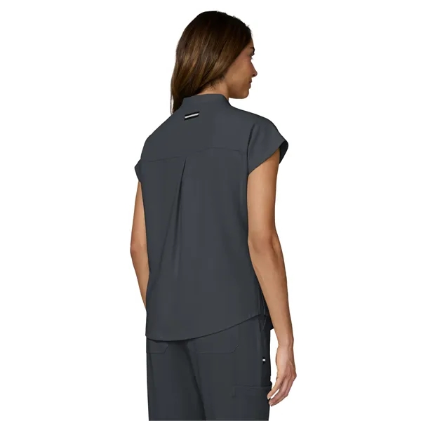Next Gen - Women's Two-Pocket Button Closure Scrub Top... from ASI 86018 Scrub Authority