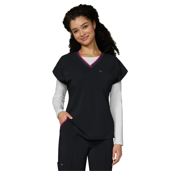 koi- Basics - Women's One-Pocket V-Neck McKenna Scrub Top... from ASI 86018 Scrub Authority