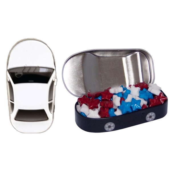 Car Mint Tin. Car Shaped Tin Filled With Your Choice Of... from ASI 61125 Hit Promotional Products