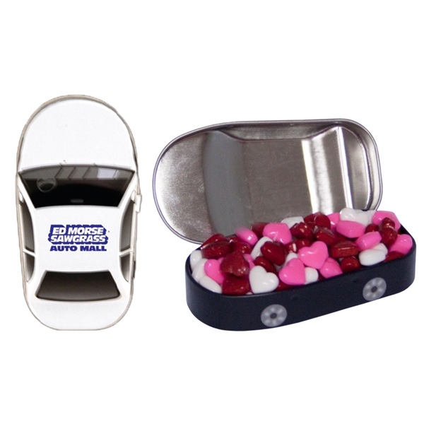 Car Mint Tin. Car Shaped Tin Filled With Your Choice Of... from ASI 61125 Hit Promotional Products