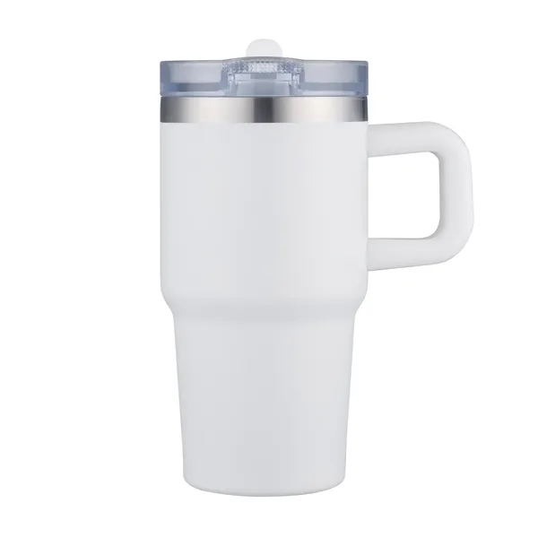 20oz vacuum mug with lid and straw built for daily travel.... from ASI 99030 Zipline / Zipline Zipline®