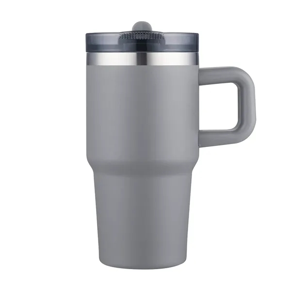 20oz vacuum mug with lid and straw built for daily travel.... from ASI 99030 Zipline / Zipline Zipline®