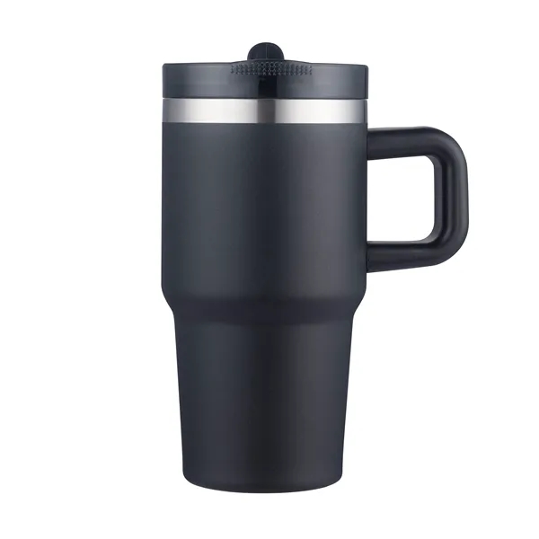 20oz vacuum mug with lid and straw built for daily travel.... from ASI 99030 Zipline / Zipline Zipline®