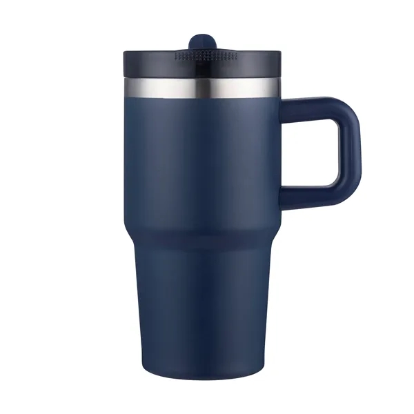 20oz vacuum mug with lid and straw built for daily travel.... from ASI 99030 Zipline / Zipline Zipline®