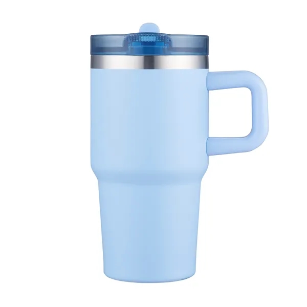 20oz vacuum mug with lid and straw built for daily travel.... from ASI 99030 Zipline / Zipline Zipline®