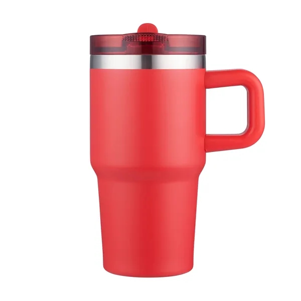 20oz vacuum mug with lid and straw built for daily travel.... from ASI 99030 Zipline / Zipline Zipline®