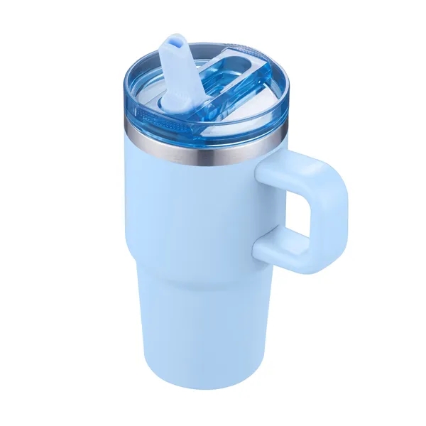 20oz vacuum mug with lid and straw built for daily travel.... from ASI 99030 Zipline / Zipline Zipline®