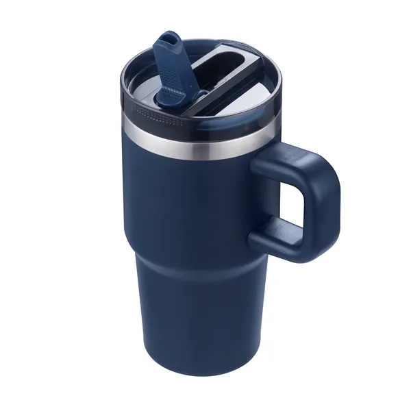 20oz vacuum mug with lid and straw built for daily travel.... from ASI 99030 Zipline / Zipline Zipline®
