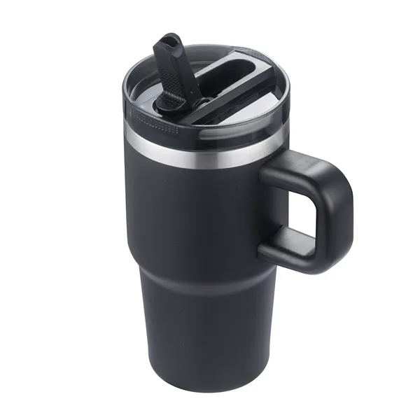 20oz vacuum mug with lid and straw built for daily travel.... from ASI 99030 Zipline / Zipline Zipline®