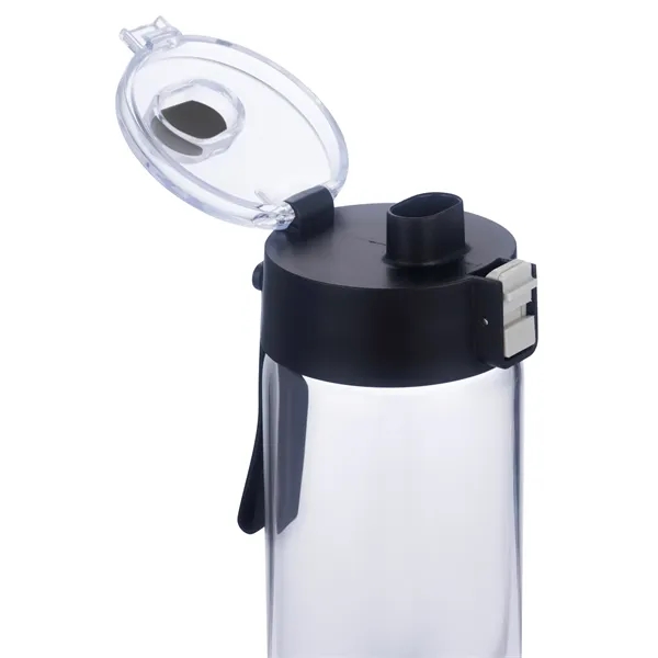 22 oz glass bottle with locking lid and silicone base.... from ASI 99030 Zipline / Zipline Zipline®