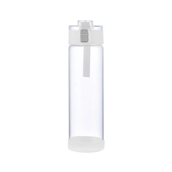 22 oz glass bottle with locking lid and silicone base.... from ASI 99030 Zipline / Zipline Zipline®