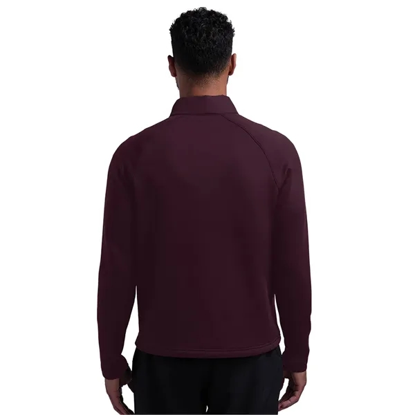 A flexible hybrid layer with a water-resistant quilted front and soft... from ASI 44620 Charles River Apparel