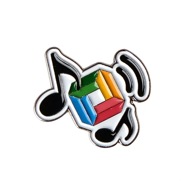 Custom shape die struck soft enamel lapel pin.... from ASI 61966 HPG / BCG Creations HPG Gold