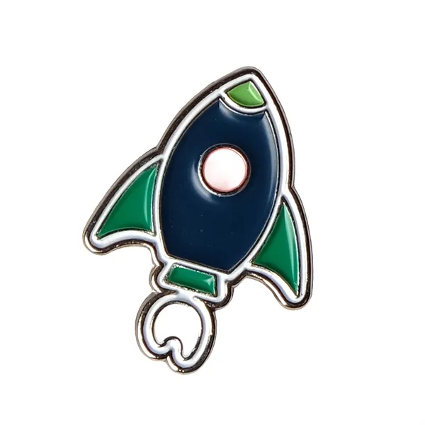 Custom shape die struck soft enamel lapel pin.... from ASI 61966 HPG / BCG Creations HPG Gold