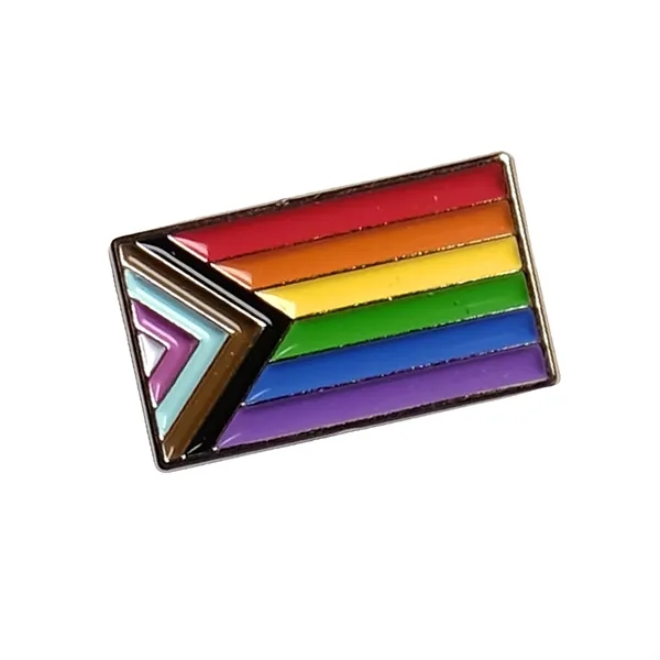 Custom shape die struck soft enamel lapel pin.... from ASI 61966 HPG / BCG Creations HPG Gold
